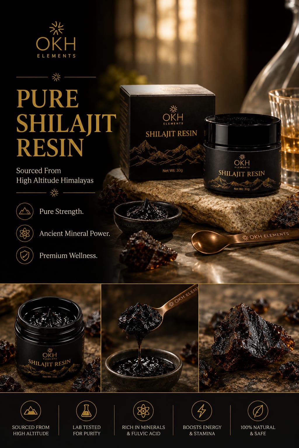 Premium Shilajit Resin thumbnail 5